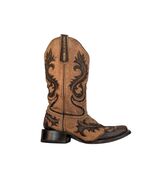 Women&#39;s Corral Distressed Cowboy Boots Size 8.5 Overlay And Studs Style ... - $173.78 CAD