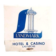 Landmark Hotel And Casino Vintage Matchbook Downtown Las Vegas Unstruck ... - $19.99