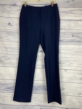 So Slimming Chicos 0 Trouser Pant Women S 4 Navy Blue Mid Rise 30x30 Str... - £15.58 GBP