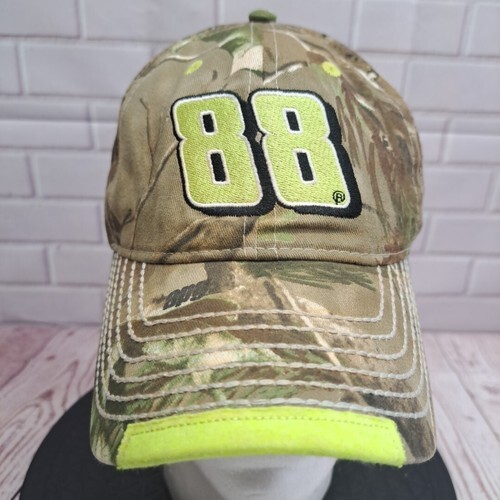 Dale Earnhardt Jr #88 Chase Nascar Racing Team Realtree Camo Hat Cap Str... - $11.40