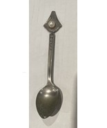 Sterling Silver Souvenir Tokyo Japan Baby Spoon with Genuine Pearl - £15.81 GBP