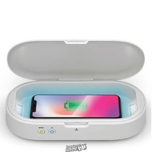 iLIVE Cellphone Cleaner with Wireless Charger and Aromatherapy White - $26.59
