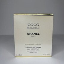 COCO Mademoiselle Gabrielle CHANEL Eau De Parfum Purse Twist and Spray 3... - £129.89 GBP