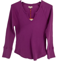 Knox Rose Women&#39;s Size M Raspberry Active Top Long Sleeve Scoop Neck NWT - £8.34 GBP