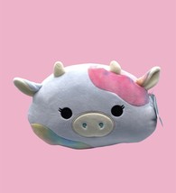 RARE Kellytoy  Squishmallow Caedia Cow Soft Plush Toy Stackable Pillow  14&quot; NWT - £36.73 GBP