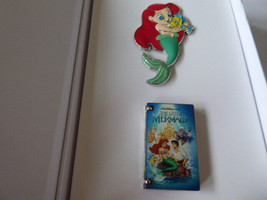 Disney Trading Broches 148696 DS - The Little Mermaid - VHS Ensemble - £22.11 GBP