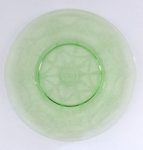 Anchor Hocking Green Cameo Ballerina 9.5&quot; Plate Depression Glass Vintage - $27.72