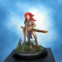 Painted Reaper BONES Miniature Female Warrior II - $37.37
