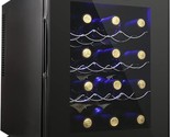 12 Bottle Wine Cooler Refrigerator, Compact Mini Wine Fridge With Digita... - $333.99
