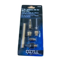 Lot Of 4Ex-Cell EAK252 7pc Inflation Kit for Air Blow Gun Nozzle Needle ... - $24.08