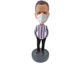 Custom Bobblehead Dude with hands in pockets wearing expensive clothes - Leisure - £70.38 GBP