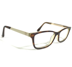 Guess Eyeglasses Frames Tortoise Beige Gold Rectangular Cat Eye 53-16-130 - £29.46 GBP