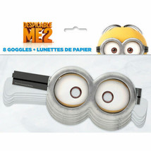 Despicable Me 2 Minions Party 8 Paper Goggles Mask - £2.55 GBP