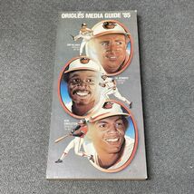Vintage 1985 MLB Baltimore Orioles Media Guide Press Book TV Radio KG JD - $9.89