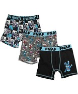 Five Nights At Freddy&#39;s Boy&#39;s Athletic Boxer Briefs Underoos X-SMALL ~ 3... - £12.78 GBP