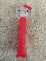 Hello Kitty Girls Red Clear Pez Red Bow - $2.94