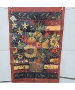 LARGE American fruited plain Flag Images in Art Made in USA 25&quot; W X 38&quot; ... - $10.65