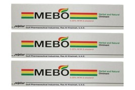 3 Packs Mebo Burn Fast Pain Relief Healing Cream Leaves No Marks 15g. - £22.98 GBP