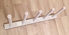 SPORTIFY Wall Mounted Rack for Jump Ropes, Tubings, Bands, Mats etc. White Color - £19.42 GBP
