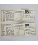 Vintage HOYA Photographic Filter Manuals Specifications Guides Ephemera - $10.70 CAD