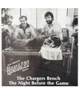 1981 Hanalei Hotel San Diego Advertisement Vintage Chargers NFL Football... - $29.99