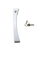 Pella Sliding Patio Door Handle w/ Key Lock + 2 Keys - Right OX Exterior... - $4,057.45 MXN