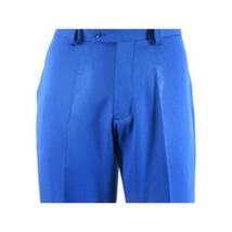 Men 2pc Walking Leisure Suit Short Sleeves By DREAMS Fancy 283-11 Royal Blue image 9
