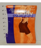 Hanes Plus Body Enhancers Size Two Plus Nude Pantyhose Mid Thigh Firm Co... - $281.31 MXN