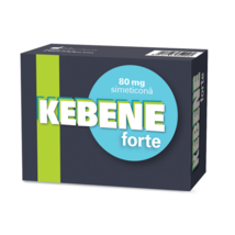 Kebene Forte Simeticone 80mg, 25 cps. For Feeling Full, Flatulent, Belch... - $17.00