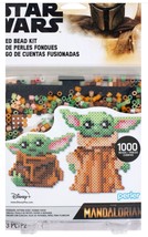 Deluxe Star Wars Disney&#39;s Mandalorian Yoda The Child Perler Fused Beads Kit - £18.04 GBP