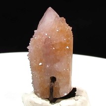 Drilled  SPIRIT QUARTZ Cactus Crystal D514  Lavender and Citrine - £15.92 GBP