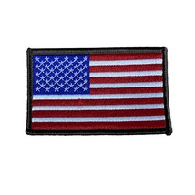 Boss Dog Tactical Harness Patch Full Color USA Flag, 6ea/Large - £91.75 GBP