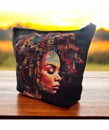 Abstract Art Cosmetic Bag for Women - Lightweight Travel Essential - $7.95