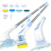 Electric Spin Scrubber Cordless Shower Scrubber With Long Handle, Cleaning Brush - $33.99