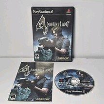 Resident Evil 4 PlayStation 2 2005 PS2 Black Label CIB Complete with Manual - £13.32 GBP
