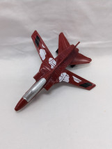 Vintage Camo Red White Black Diecast Plane Toy 3&quot; - $15.83