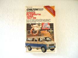 Chiltons Part No.6934 Dodge Plymouth Vans 1967-88 Repair Manual &quot; GREAT ... - $19.62