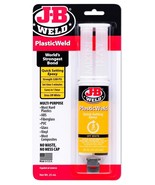 J-B Weld PlasticWeld 2 part EPOXY SYRINGE Plastic Glue Repair Weld JB 50132 - $30.55