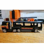 Buddy L Car Carrier Hauler Transporter Black Mack Truck Trailer Metal 1980 - $27.01 CAD