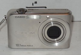 Casio EXILIM ZOOM EX-Z1000 10.1MP Digital Camera - Silver Tested Works - £57.97 GBP