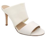 H By Halston Women Stiletto Heel Slide Sandals Victoria Size US 7.5M White - £10.26 GBP