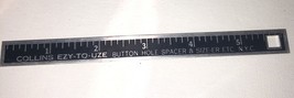 Collins EZY-To-UZE Button Hole Spacer &amp; Siz-er ETC N. Y. C. Vintage - $174.15 MXN