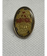 Vintage Budweiser King of Beer On Tap Emblem Beer Lapel Pin Drinking Nov... - $13.56 CAD