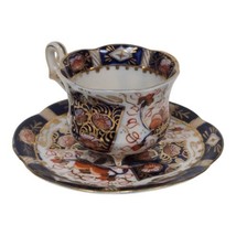 Vintage Hokutosha Occupied Japan Porcelain Miniature Hand Painted Cup &amp; Saucer - £9.74 GBP