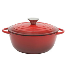 Gibson Home Addlestone 2.65 Quart Enameled Cast Iron Dutch Oven with Lid... - $54.93