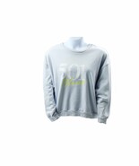 Women Sweater Levi&#39;s Womens Plus Gym Cozy Sweatshirt Size 2X Blue - $414.68 MXN