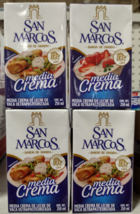4X San Marcos Media Crema Dessert CREAM- 4 Cajas De 250g c/u - Envio Prioridad - $20.78