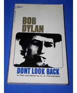 Bob Dylan Don&#39;t Look Back Paperback Book Vintage 1968 By Pennebaker 1st ... - $19.99