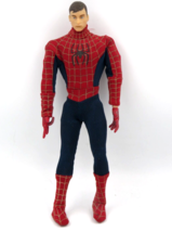 12&quot; Spider-Man Movie 1/6 Toy Biz 2001 Toby Maguire Figure Loose - £29.54 GBP