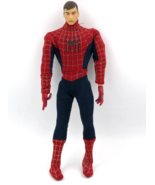 12&quot; Spider-Man Movie 1/6 Toy Biz 2001 Toby Maguire Figure Loose - £29.37 GBP